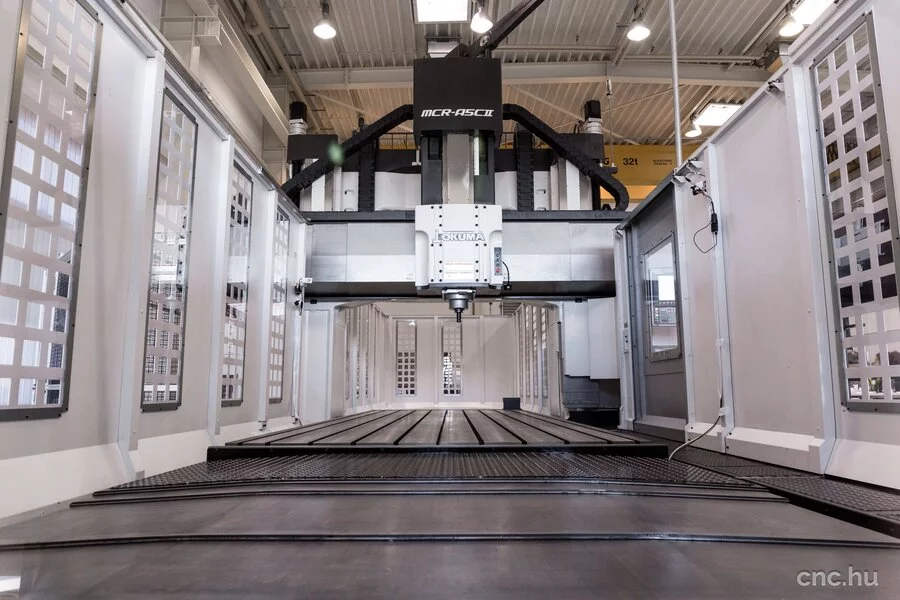 Okuma introduz série MCR voltada à usinagem de peças de grande porte
