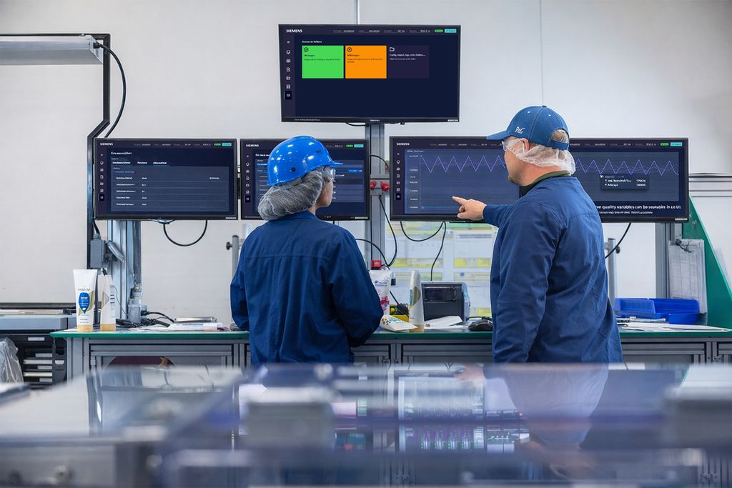 Siemens e P&G ampliam inspeção de qualidade por IA