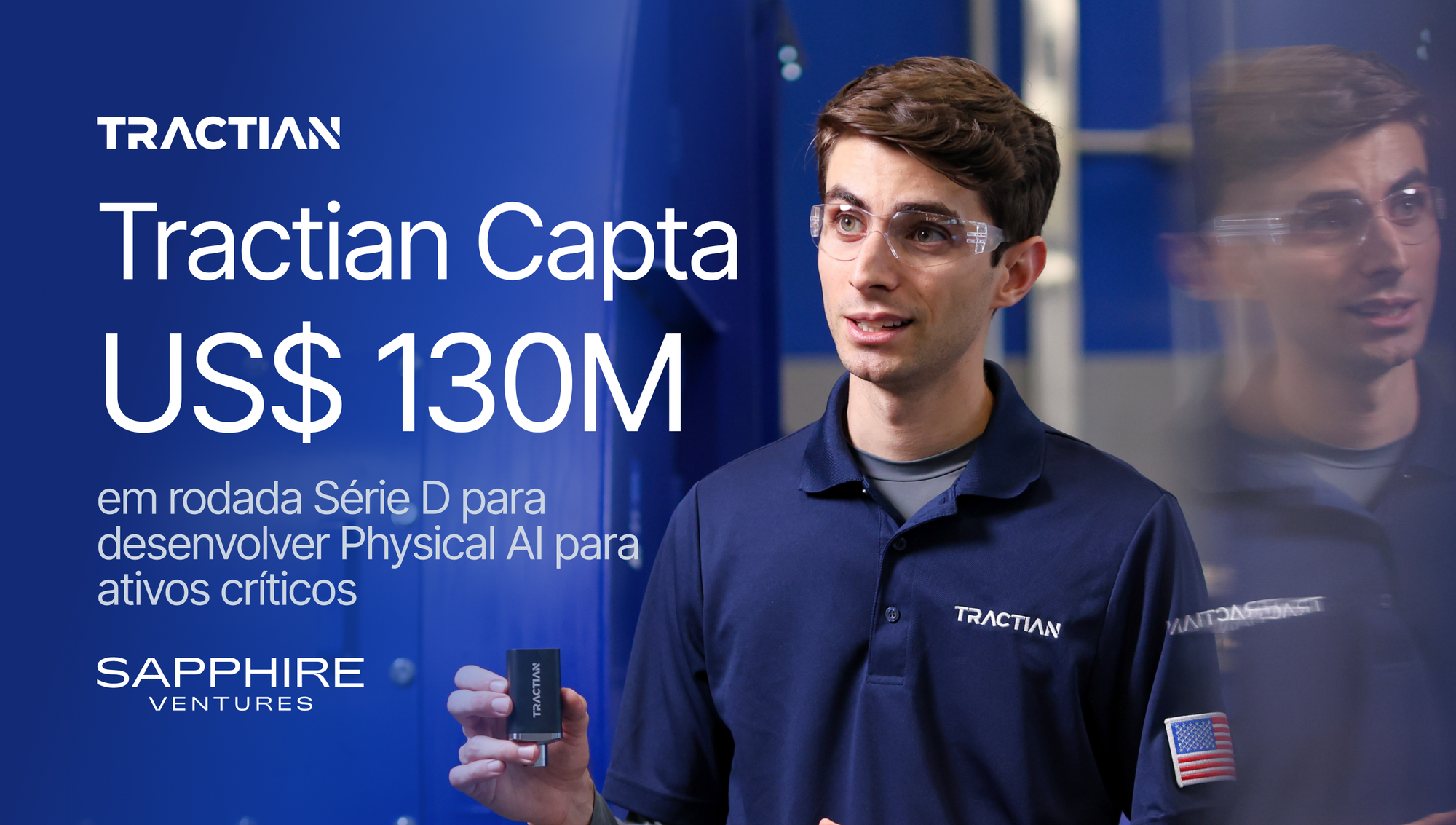 Tractian capta US$ 130 milhões e passa a ser avaliada em US$ 1,4 bilhão