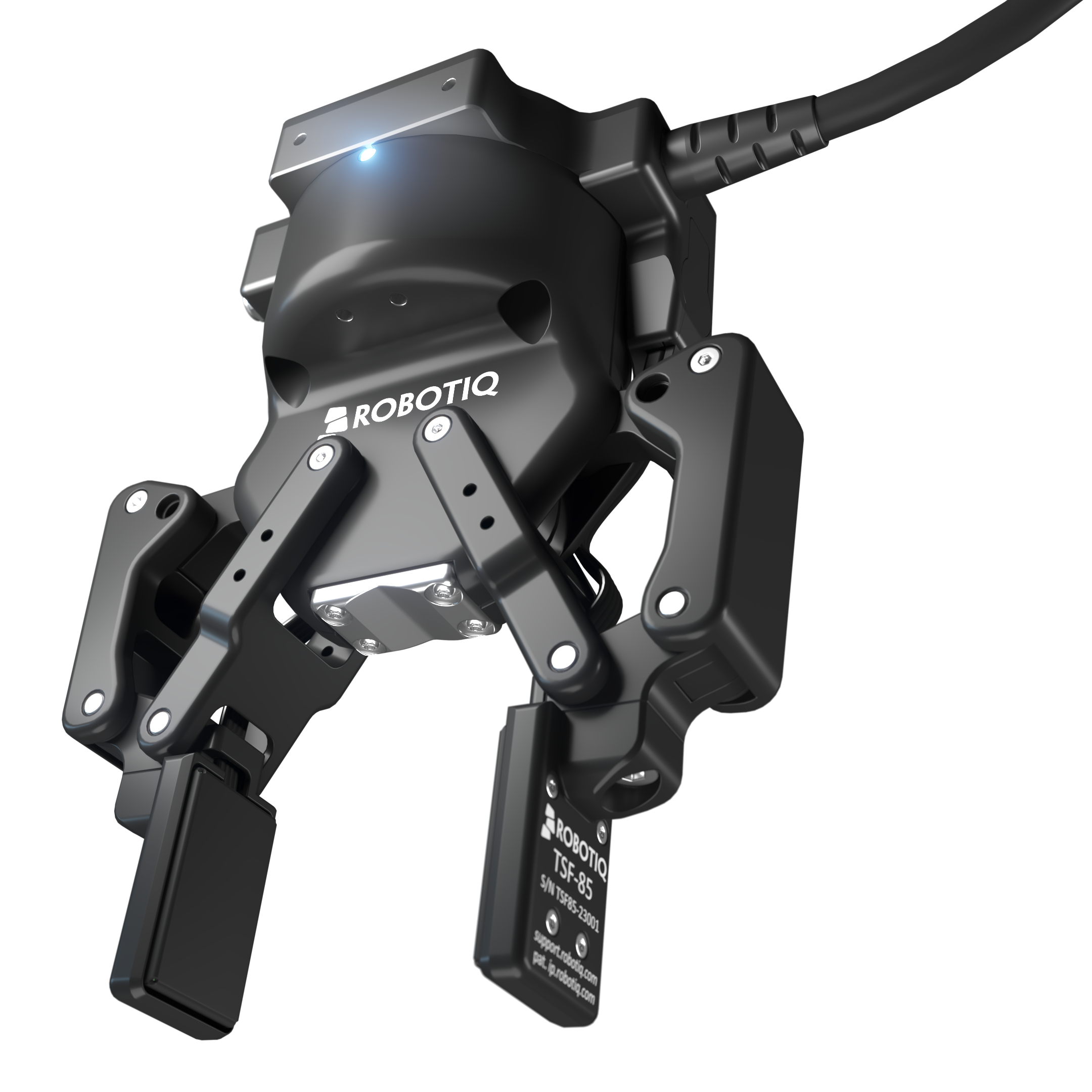 Robotiq lança garra 2FC com sensor tátil e inteligência embarcada para robôs